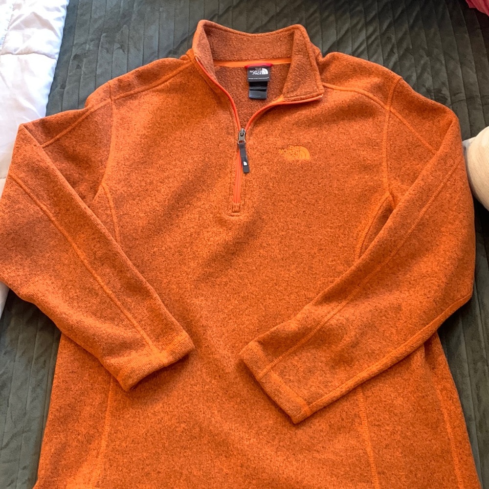 EUC NORTH FACE men’s medium quarter zip